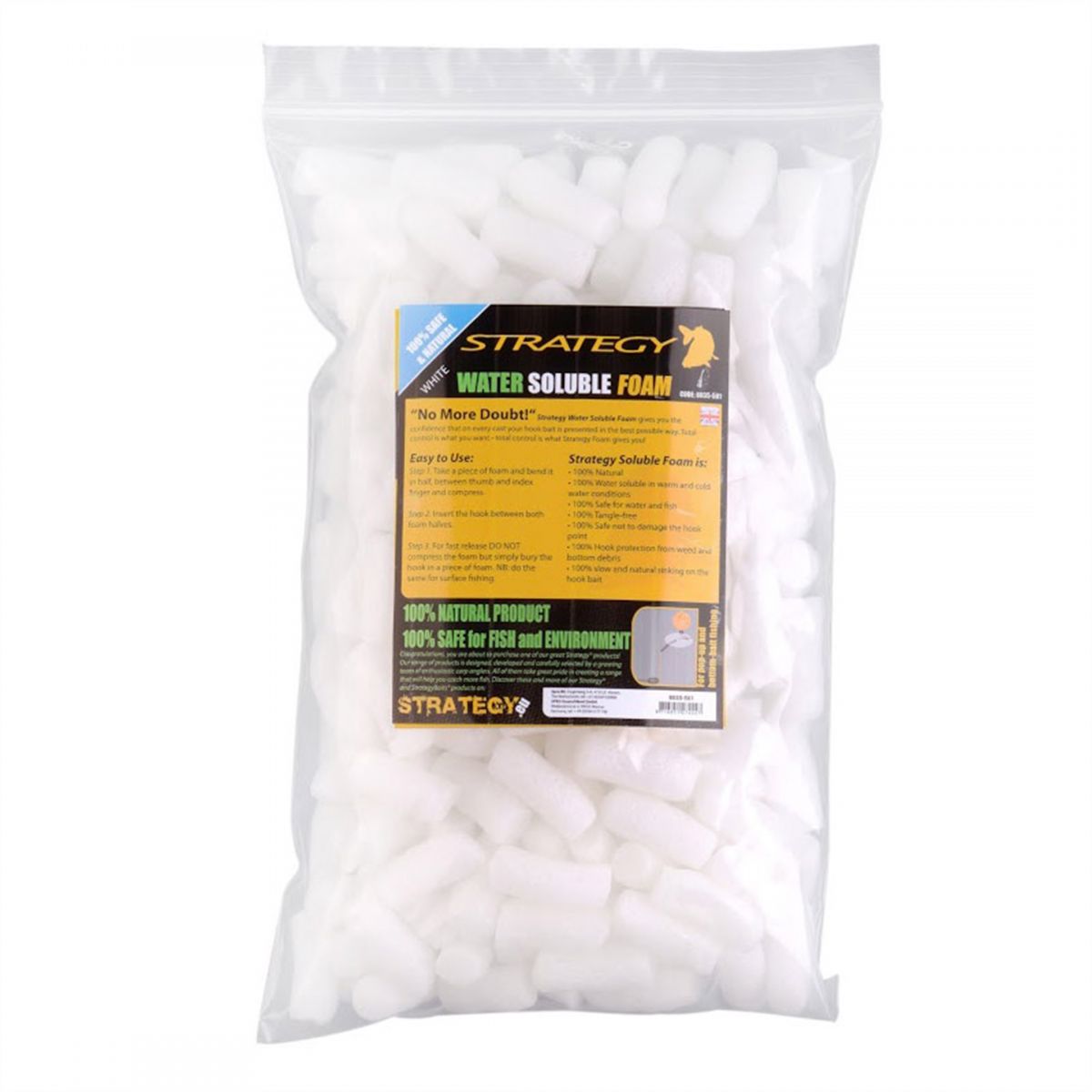 PVA Pena Soluble Foam Chips White / Bižutéria / pva materiály